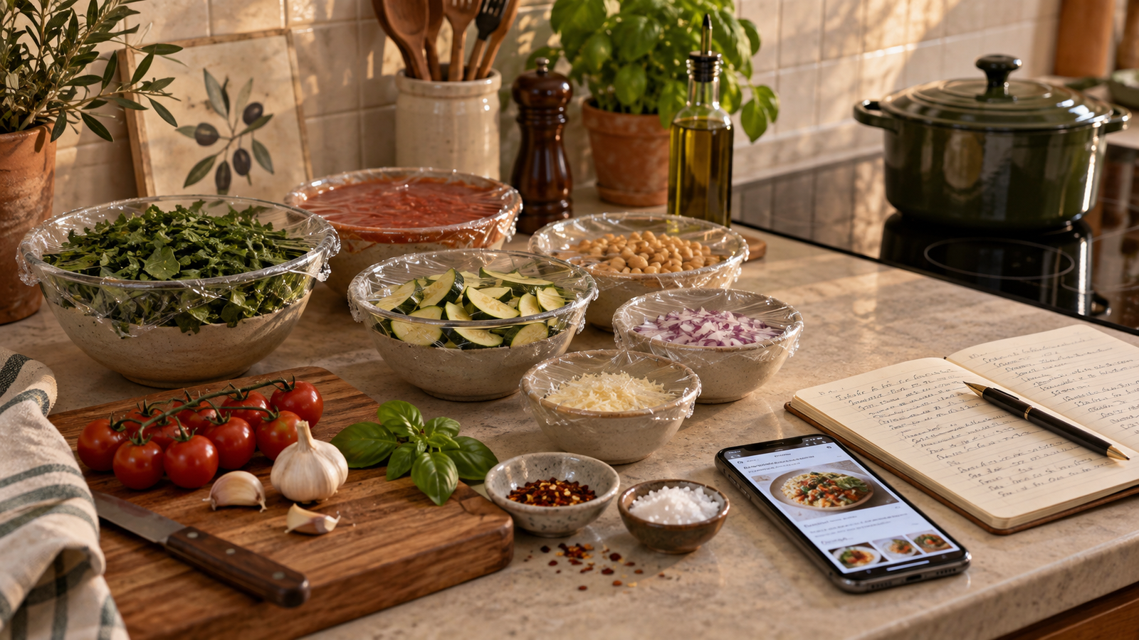 Mi mise en place: por qué preparo y peso todo antes de encender la vitro